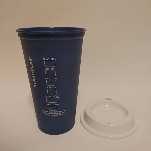 FUN STARBUCKS To Go Drink Cup Colour Changing CANDY CANE Plastic 16 fl oz 473oz. - Picture 4 of 6